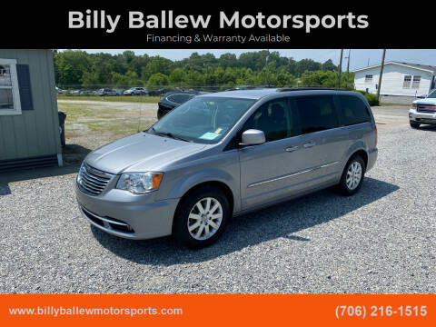 2015 Chrysler Town and Country for sale at Billy Ballew Motorsports in Dawsonville GA
