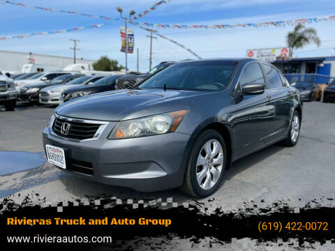 2009 Honda Accord for sale at Rivieras Truck and Auto Group in Chula Vista CA
