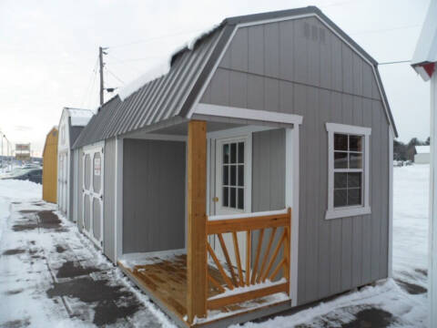 2022 Old Hickory Buildings Side Porch Package for sale at Paul Oman's Westside Auto Sales in Chippewa Falls WI