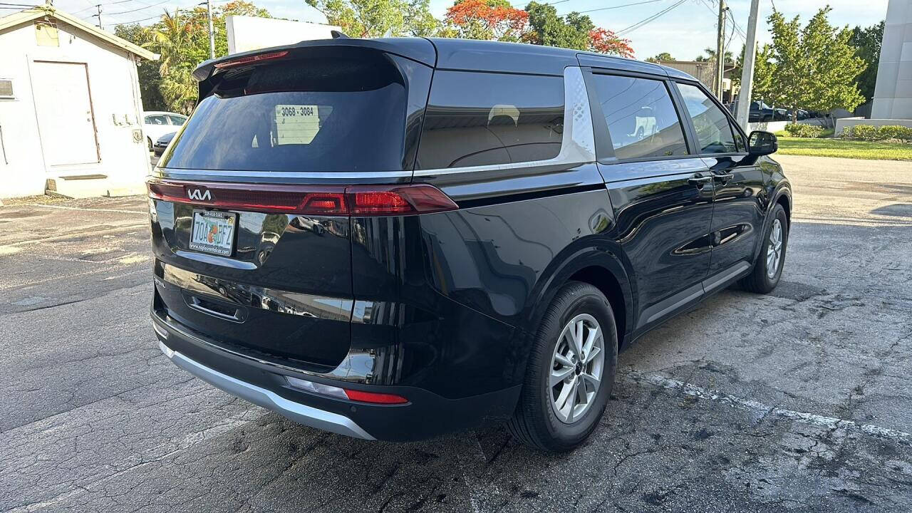 2024 Kia Carnival for sale at The Rock Fleet MGMT LLC in Naples, FL