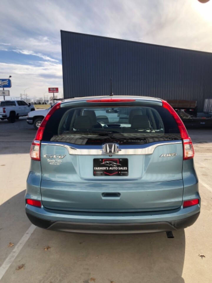 2015 Honda CR-V for sale at FARMER's AUTO SALES in Seward, NE