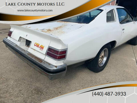 1977 Pontiac Le Mans for sale at Lake County Motors LLC in Mentor OH