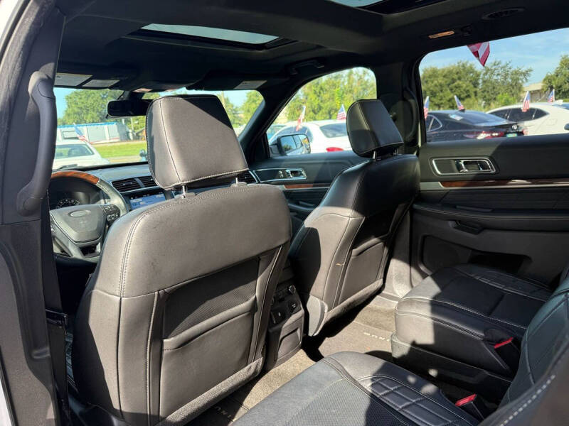 2018 Ford Explorer Platinum