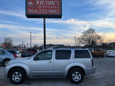 2011 Nissan Pathfinder for sale at Victor's Auto Sales in Greenville SC