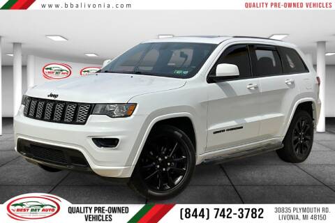 2018 Jeep Grand Cherokee for sale at Best Bet Auto in Livonia MI