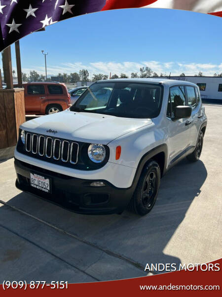 2017 Jeep Renegade for sale at Andes Motors in Bloomington CA