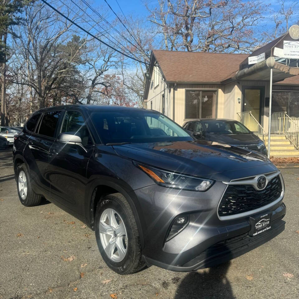 2023 Toyota Highlander for sale at Toms River Auto Sales in Lakewood, NJ