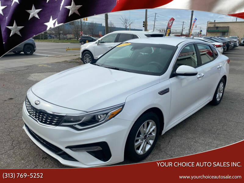 2019 Kia Optima for sale at Your Choice Auto Sales Inc. in Dearborn MI