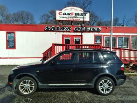 2008 BMW X3 for sale at CARFIRST ABERDEEN in Aberdeen MD