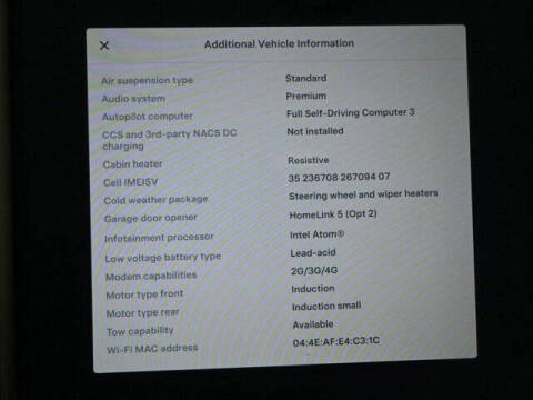 2019 Tesla Model X 100D
