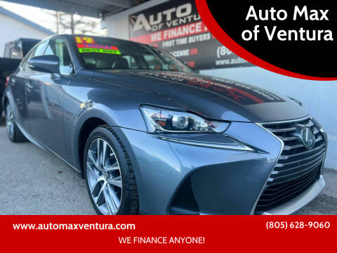 2019 Lexus IS 300 for sale at Auto Max of Ventura in Ventura CA