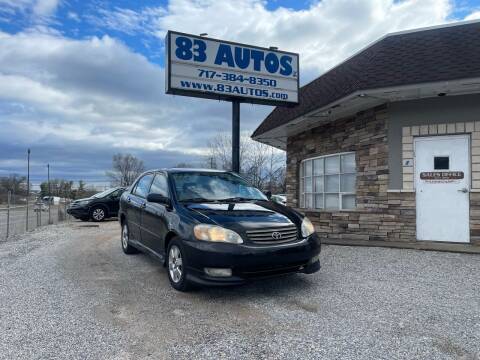 2004 Toyota Corolla for sale at 83 Autos in York PA