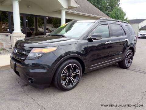 2013 Ford Explorer for sale at DEALS UNLIMITED INC in Portage MI