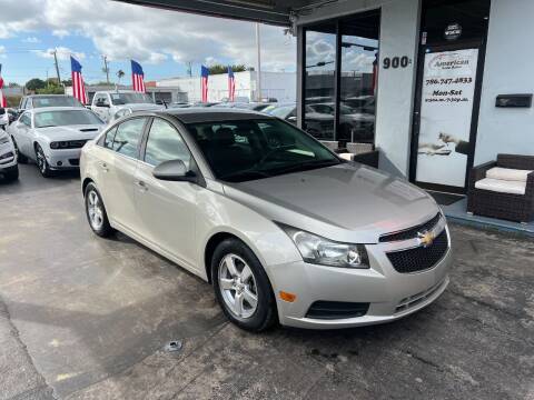 2014 Chevrolet Cruze for sale at American Auto Sales in Hialeah FL