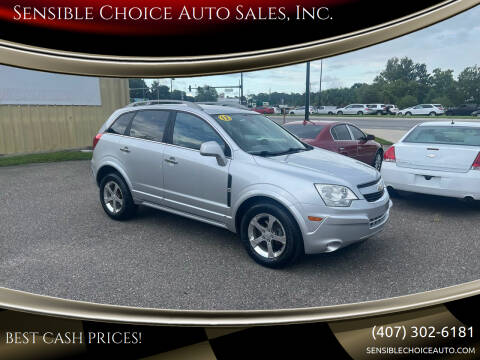 2013 Chevrolet Captiva Sport for sale at Sensible Choice Auto Sales, Inc. in Longwood FL