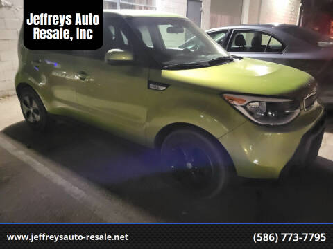 2016 Kia Soul for sale at Jeffreys Auto Resale, Inc in Clinton Township MI