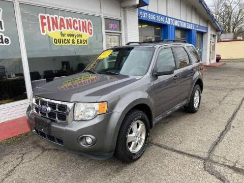 2011 Ford Escape for sale at AutoMotion Sales in Franklin OH