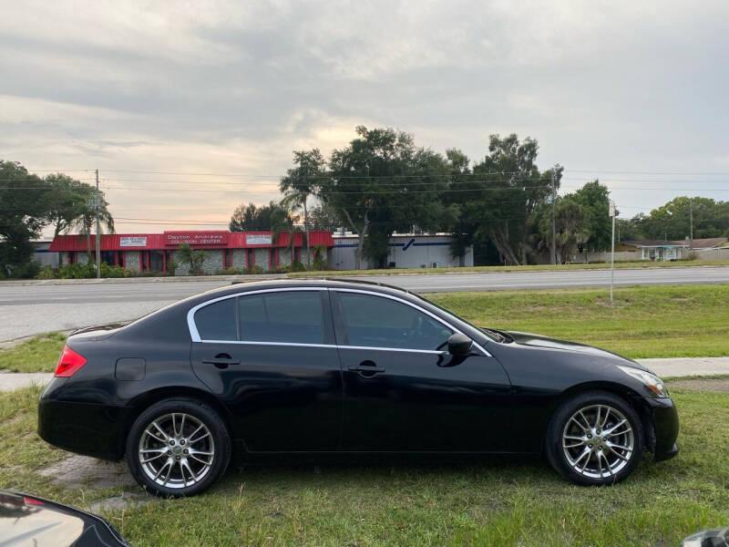 2010 Infiniti G37 Sedan for sale at ONYX AUTOMOTIVE, LLC in Largo FL