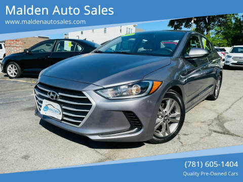 2018 Hyundai Elantra for sale at Malden Auto Sales in Malden MA