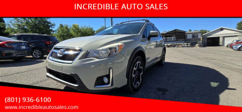 2017 Subaru Crosstrek for sale at INCREDIBLE AUTO SALES in Bountiful UT