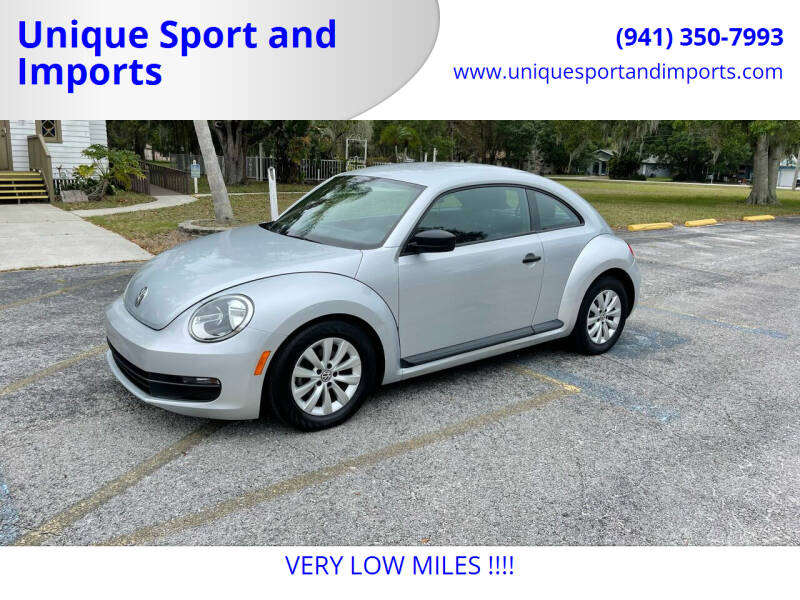 2013 Volkswagen Beetle for sale at Unique Sport and Imports in Sarasota FL