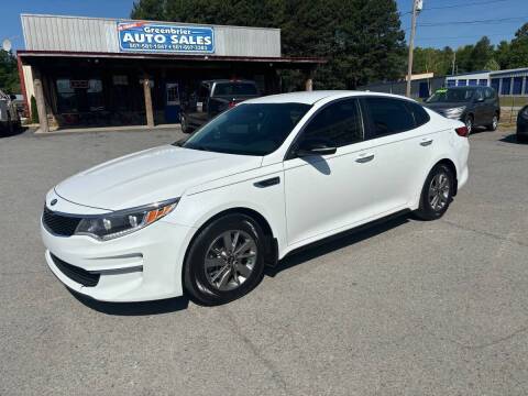 2017 Kia Optima for sale at Greenbrier Auto Sales in Greenbrier AR