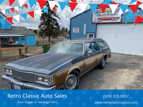 1987 Oldsmobile Custom Cruiser for sale at Retro Classic Auto Sales in Fairfield WA