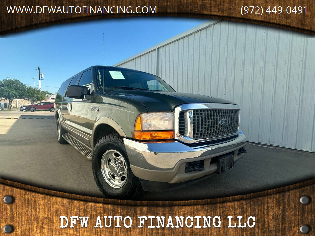 Green 2000 Ford Excursion Limited Limited 4dr SUV 1