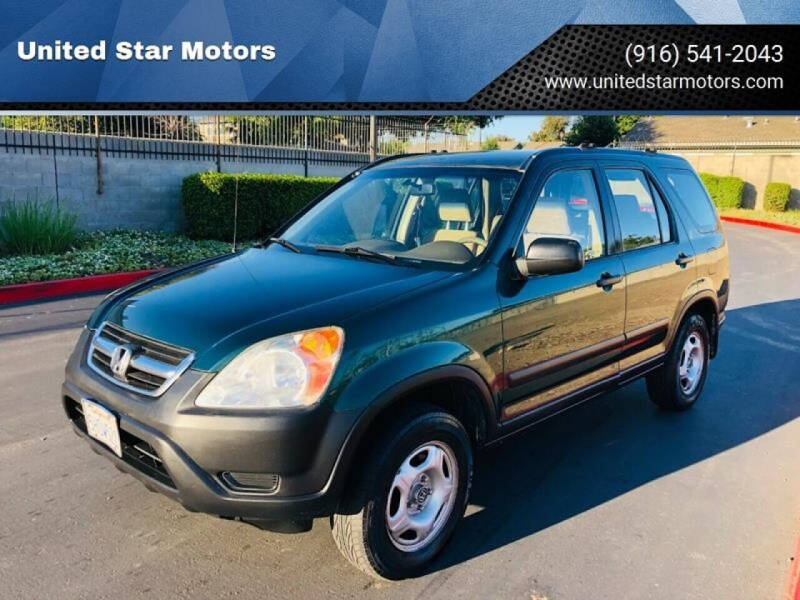 2004 Honda CR-V for sale at United Star Motors in Sacramento CA