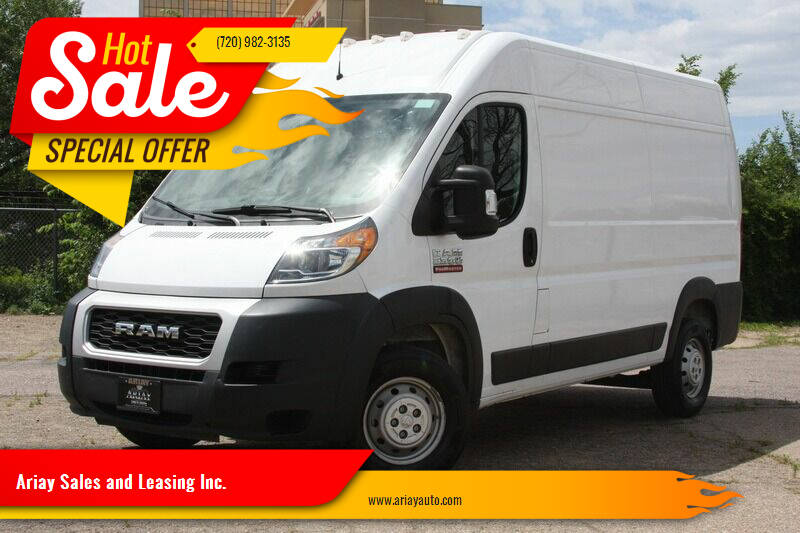 2019 RAM ProMaster Cargo for sale at Ariay Sales and Leasing Inc. in Denver CO