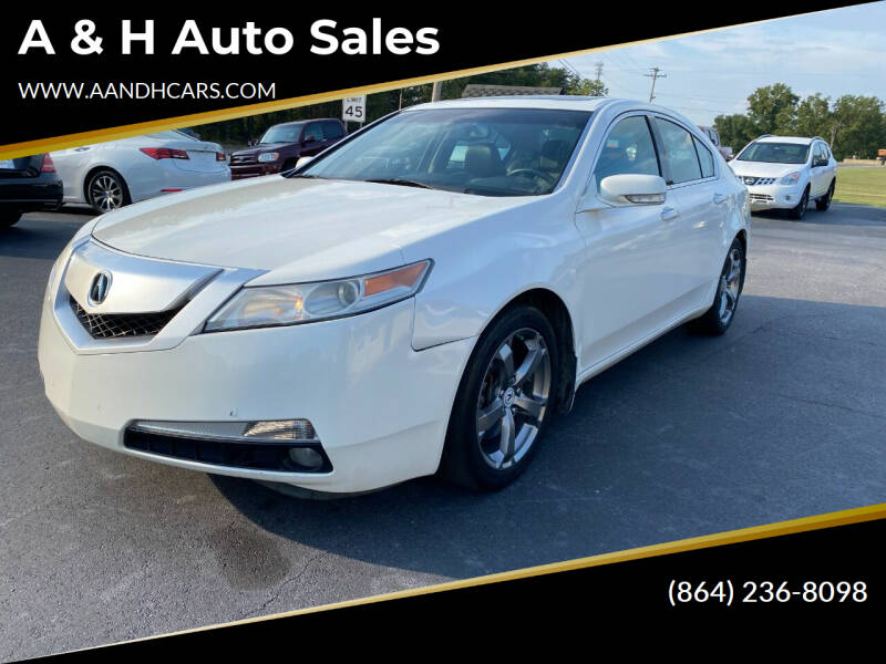 2011 Acura TL for sale at A & H Auto Sales in Greenville SC
