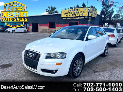 2008 Audi A3 for sale at DESERT AUTO SALES in Las Vegas NV