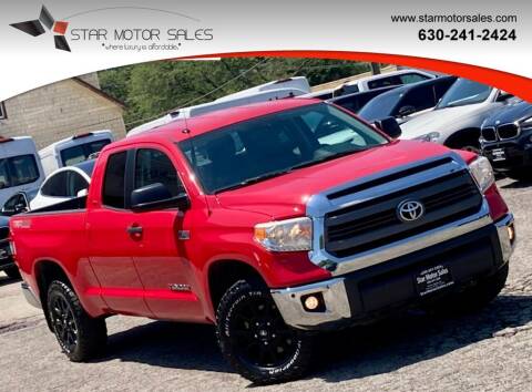 2015 Toyota Tundra for sale at Star Motor Sales in Downers Grove IL