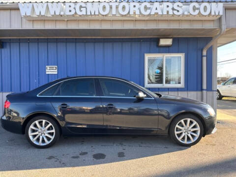 2013 Audi A4 for sale at BG MOTOR CARS in Naperville IL