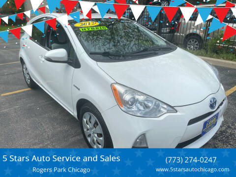 2012 Toyota Prius c for sale at 5 Stars Auto Service and Sales in Chicago IL