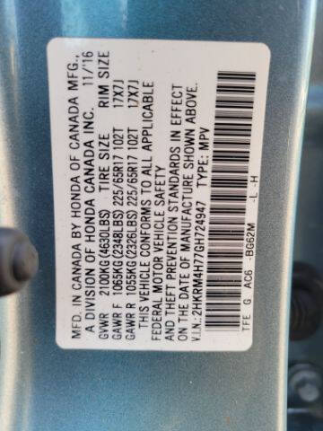 2016 Honda CR-V EX-L