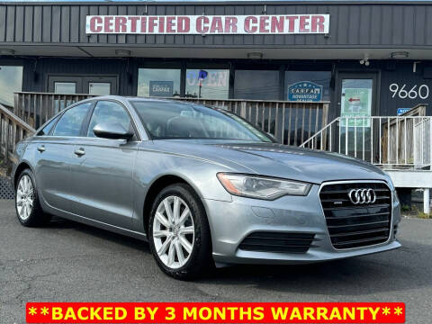 2015 Audi A6 for sale at CERTIFIED CAR CENTER in Fairfax VA