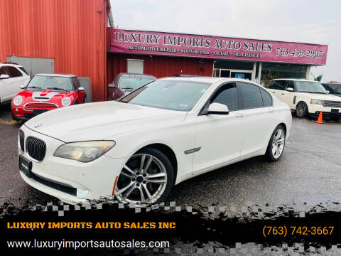 2009 BMW 7 Series for sale at LUXURY IMPORTS AUTO SALES INC in North Branch MN