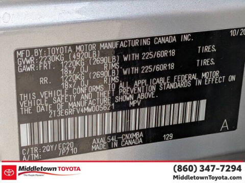 2021 Toyota RAV4 Hybrid XSE