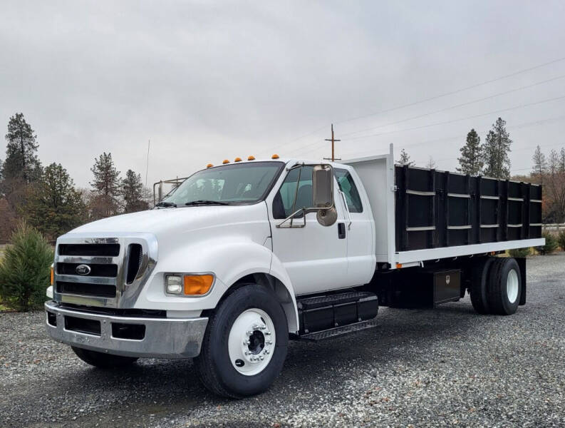 2008 Ford F650 FLATBED DUMP for sale at CPMTRUCKSALES.COM in Central Point OR