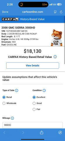 2008 GMC Sierra 3500HD Work Truck