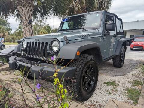 2015 Jeep Wrangler for sale at Bogue Auto Sales in Newport NC