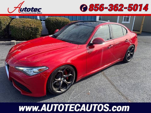 2018 Alfa Romeo Giulia for sale at Autotec Auto Sales in Vineland NJ