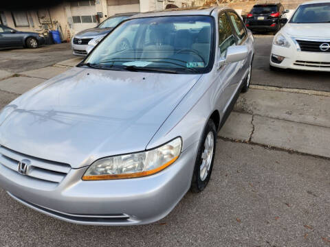 2002 Honda Accord for sale at Seran Auto Sales LLC in Pittsburgh PA