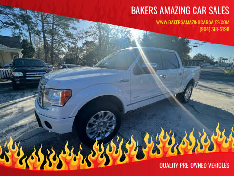 2012 Ford F-150 for sale at Bakers Amazing Car Sales in Jacksonville FL