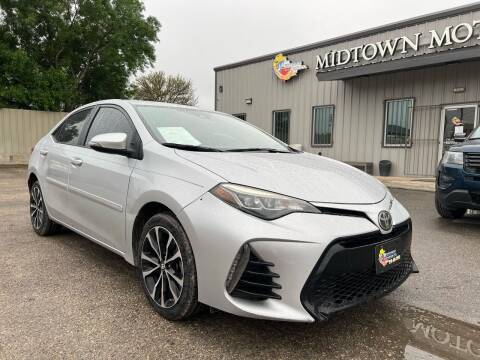 2017 Toyota Corolla for sale at Midtown Motor Company in San Antonio TX