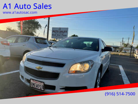 2012 Chevrolet Malibu for sale at A1 Auto Sales in Sacramento CA