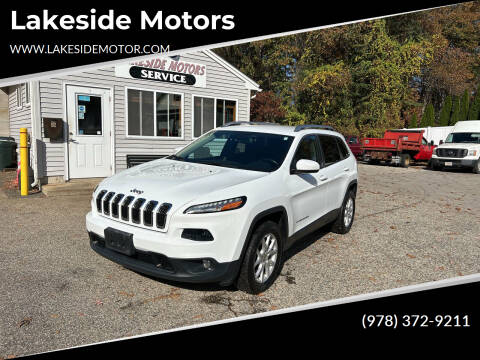 2015 Jeep Cherokee for sale at Lakeside Motors in Haverhill MA
