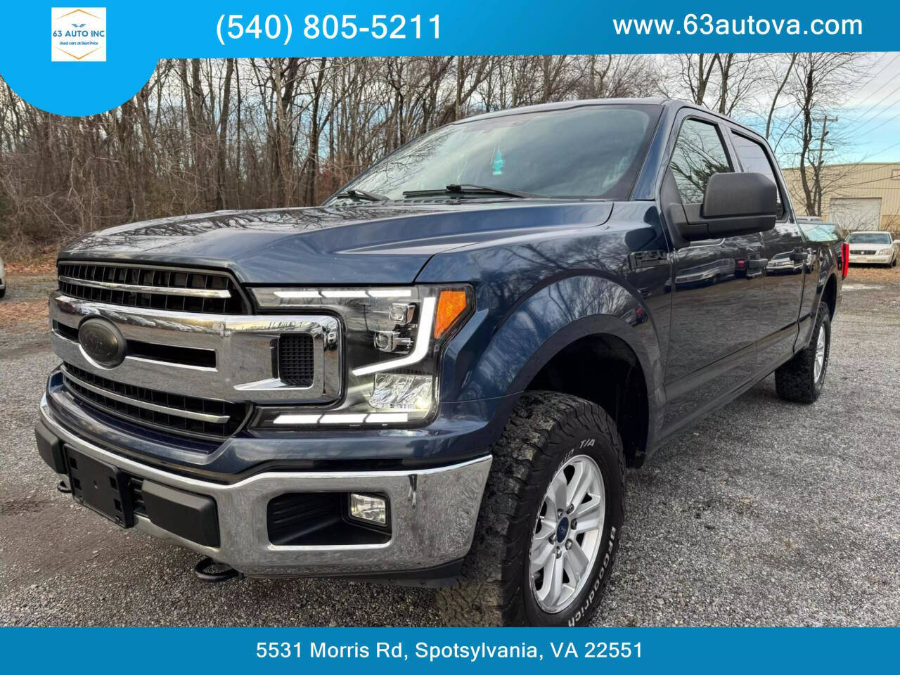 2018 Ford F-150 for sale at 63 Auto Inc in Spotsylvania, VA