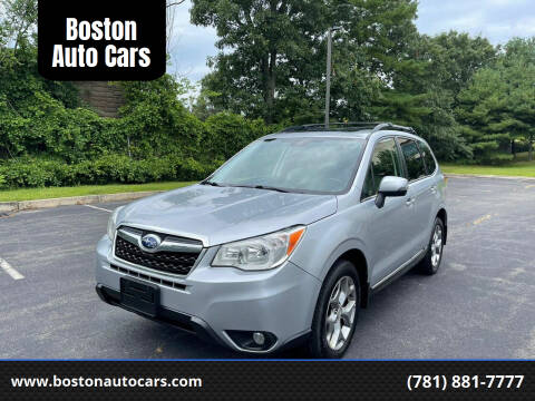 2015 Subaru Forester for sale at Boston Auto Cars in Dedham MA